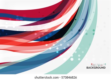 Colorful stripes on light background. Vector template background for workflow layout, diagram, number options or web design