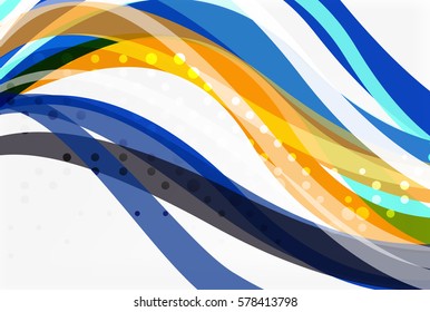 Colorful stripes on light background. Vector template background for workflow layout, diagram, number options or web design