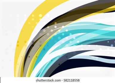 Colorful stripes on light background. Vector template background for workflow layout, diagram, number options or web design