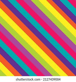 Colorful Stripes Pattern Background. Vintage Retro. Gemoetric Banner Wallpaper. Vector