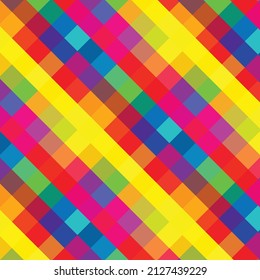 Colorful Stripes Pattern Background. Vintage Retro. Gemoetric Banner Wallpaper. Vector