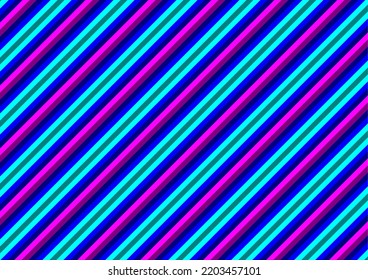 Colorful Stripes Pattern Pink Blue Purple Turquoise - Gift Wrapping Texture - Textile - Background - Printing