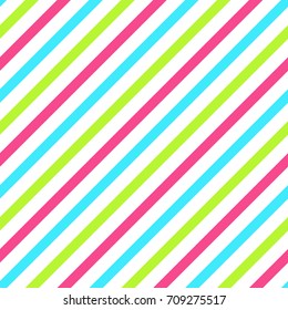 Colorful stripes seamless pattern in geometric style. Festive celebration background.