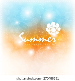 Colorful Summer background