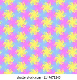 Colorful summer background with flowers. Seamless pattern.