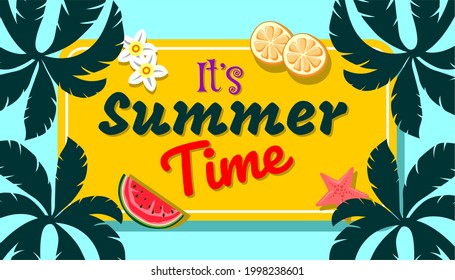 Diseño de carteles de diseño de fondo de verano colorido. Afiche horizontal, tarjeta de saludo, encabezado para el sitio web.
EPS vectorial de archivo.