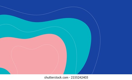 Colorful Summer background layout banners design. Horizontal poster, greeting card, header for website