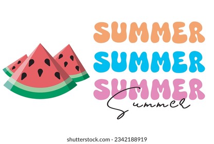 Diseño de carteles de diseño de fondo de verano colorido. Afiche horizontal, tarjeta de saludo, cabecera del sitio web