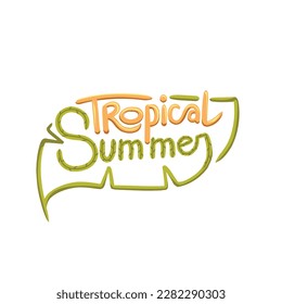 Colorful Summer background. vector illustration design.