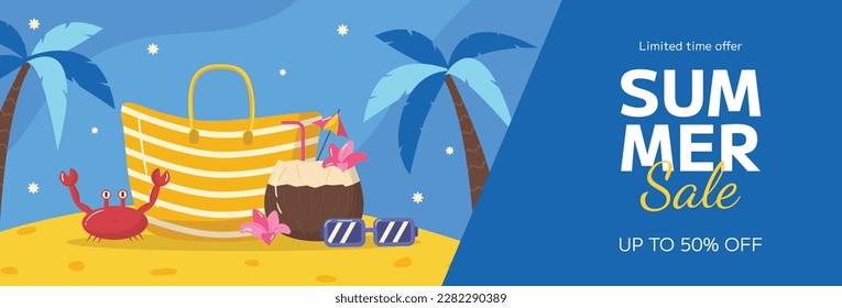 Colorido fondo veraniego. diseño de ilustración vectorial.
