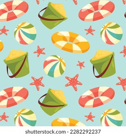 Colorful Summer background. vector illustration design.