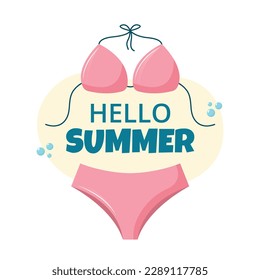 Colorful Summer background. vector illustration design.