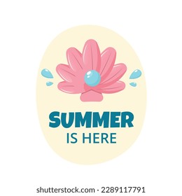 Colorful Summer background. vector illustration design.