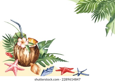 Colorido fondo veraniego. diseño de ilustración vectorial.