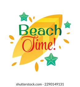 Colorful Summer background. vector illustration design. summer elements. summer time. Summer concept design. colorful design.