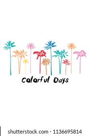 colorful summer days