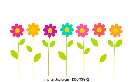 Flower Row Images Stock Photos Vectors Shutterstock