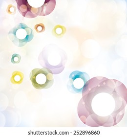Colorful summer spring background banner with flowers 
