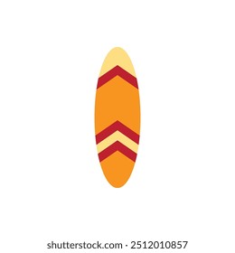 Ilustração Vetorial de Surfboards coloridas de verão