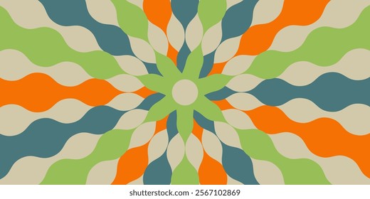 colorful sunburst lines Background. Light sun rays pattern. Vintage stripes halftone radial for poster, banner, advertising backdrop, 