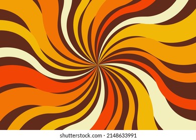 Colorful sunburst twist pattern background. Vector illustration.