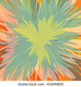 colorful supernova blast background theme vector art illustration