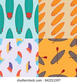 Colorful Surfing Patterns.