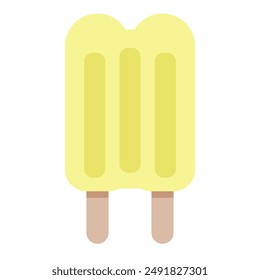 colorido dulce postre helado popsicle lolly ilustración, diverso color hielo lolly conjunto aislado sobre fondo blanco. Ilustración vectorial