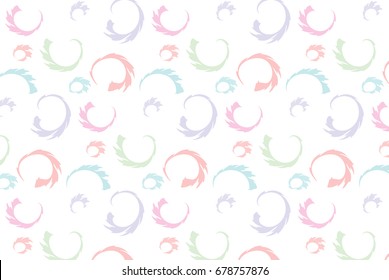 Colorful swirl pattern