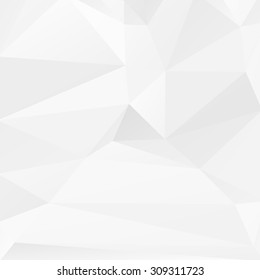 Colorful swirl polygon background or vector frame. Abstract Triangle Geometrical Background, Vector Illustration EPS10. Geometric design for business presentations. white