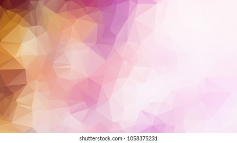 Colorful swirl rainbow polygon background. Colorful abstract vector.