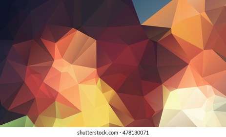 Colorful swirl rainbow polygon background. Colorful abstract vector. Abstract rainbow color Triangle Geometrical Background, Rainbow polygon swirl design. Rainbow Colorful swirl rainbow polygon