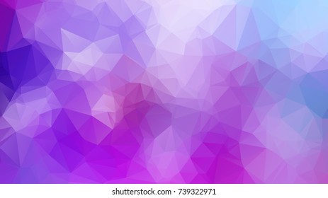 Colorful swirl rainbow polygon background. Colorful abstract vector.