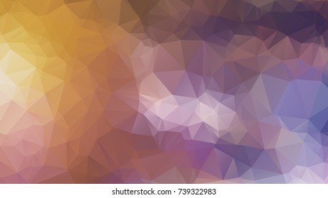 Colorful swirl rainbow polygon background. Colorful abstract vector.