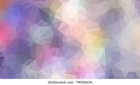 Colorful swirl rainbow polygon background. Colorful abstract vector.