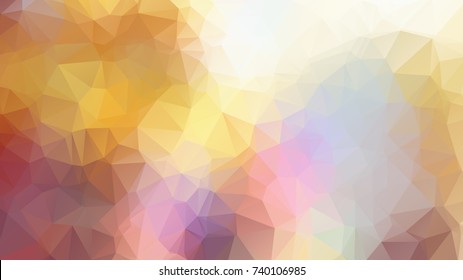 Colorful swirl rainbow polygon background. Colorful abstract vector.