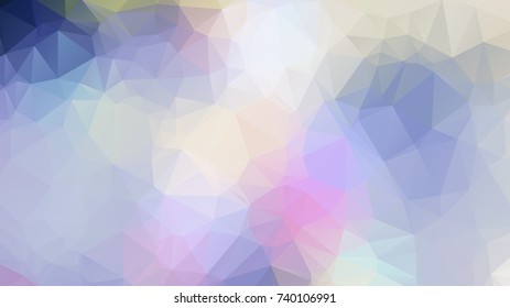 Colorful swirl rainbow polygon background. Colorful abstract vector.