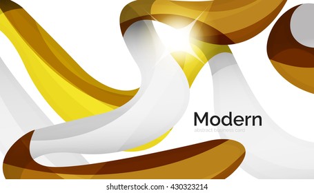 Colorful swirl shape abstract futuristic design background