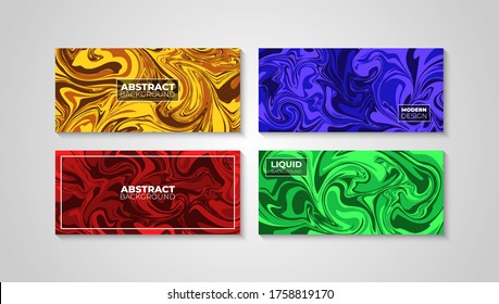 Colorful swirling painting background. Marble texture. Liquid painting. Abstract painting background suitable for cover, invitation, poster, card, wallpaper, and other.