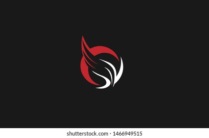 Colorful Swoosh vector Logo Template