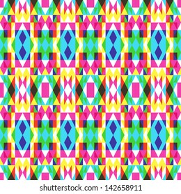Colorful Symmetrical Pattern