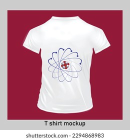 Colorful t shirt with delivery design print template