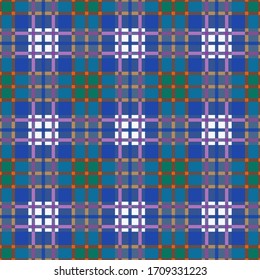 Colorful tartan Scottish seamless pattern, texture for tartan, plaid, tablecloths, clothes, bedding, blankets and other textile