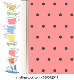 Colorful Tea cut design package.
