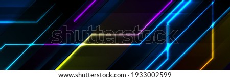 Similar – Image, Stock Photo laser illumination