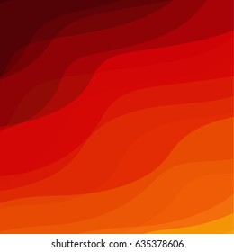 Colorful Template Abstract curves background