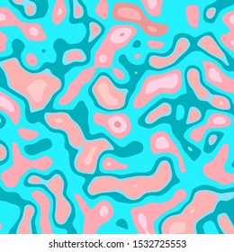 COLORFUL TEMPLATE ABSTRACT PAPER CUT PATTERN DESIGN FLAT PASTEL COLOR FOR WALLPAPER BACKGROUND ELEMENT VECTOR 