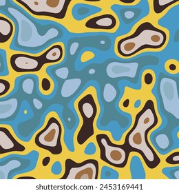 COLORFUL TEMPLATE ABSTRACT PAPER CUT PATTERN DESIGN FLAT PASTEL COLOR FOR WALLPAPER BACKGROUND ELEMENT VECTOR 