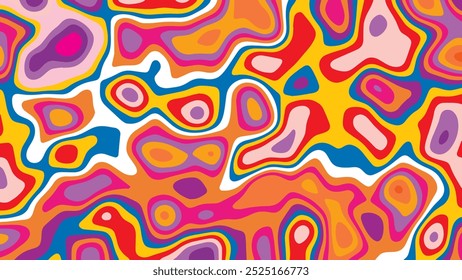 COLORFUL TEMPLATE ABSTRACT PAPER CUT PATTERN DESIGN FLAT COLOR FOR WALLPAPER BACKGROUND ELEMENT VECTOR 