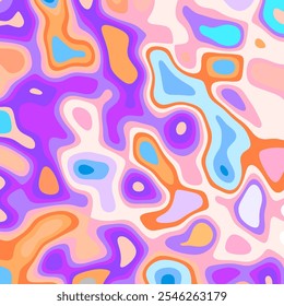 COLORFUL TEMPLATE ABSTRACT PAPER CUT PATTERN DESIGN FLAT COLOR FOR WALLPAPER BACKGROUND ELEMENT VECTOR 